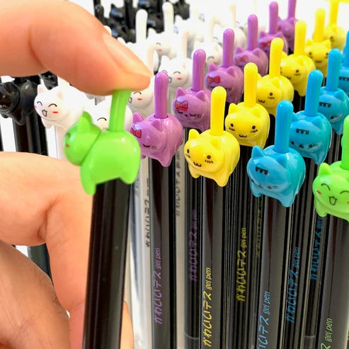 Gel Pen Cat Tail Retractable (Sold Individually) by Homeportonline