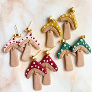 Mushroom Earrings