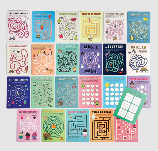 Activity Card Kit Mini Mazes by Homeportonline