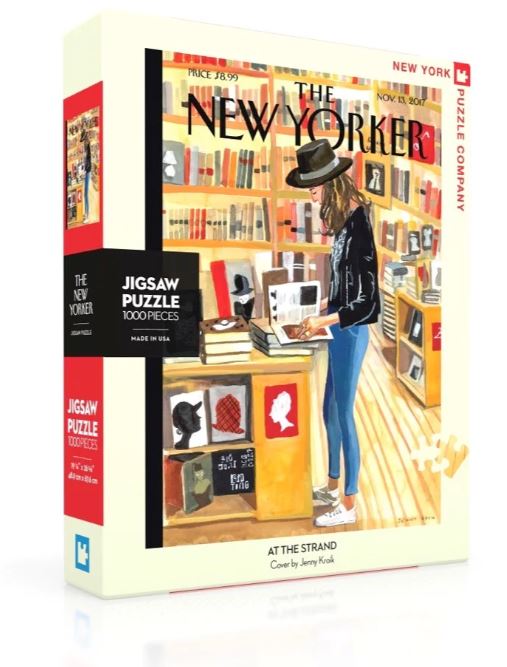 New Yorker Puzzle 1000 Piece At The Strand by Homeportonline