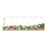 Houseplants Weekly Notepad