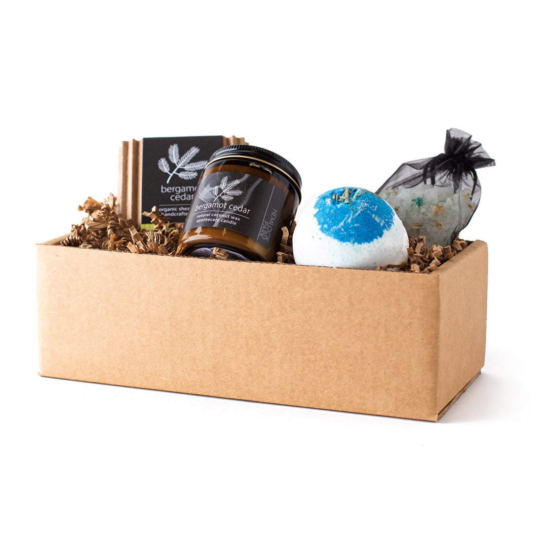 SALE! Bergamot Cedar Artisanal Spa Gift Box
