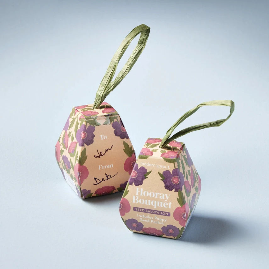 Seed Salutation Gift Tag & Seed Packet