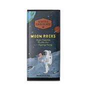 MOON ROCKS MILK CHOCOLATE TRUFFLE BAR WITH POPPING CANDY, MILK CHOCOLATE