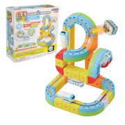 Rail Cube Starter Set | 32 Piece Magnetic Monorail Set