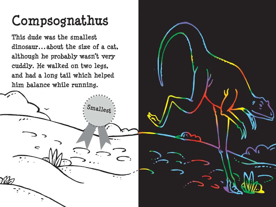 Scratch And Sketch Trace Along Activity Book Dino Dudes by Homeportonline