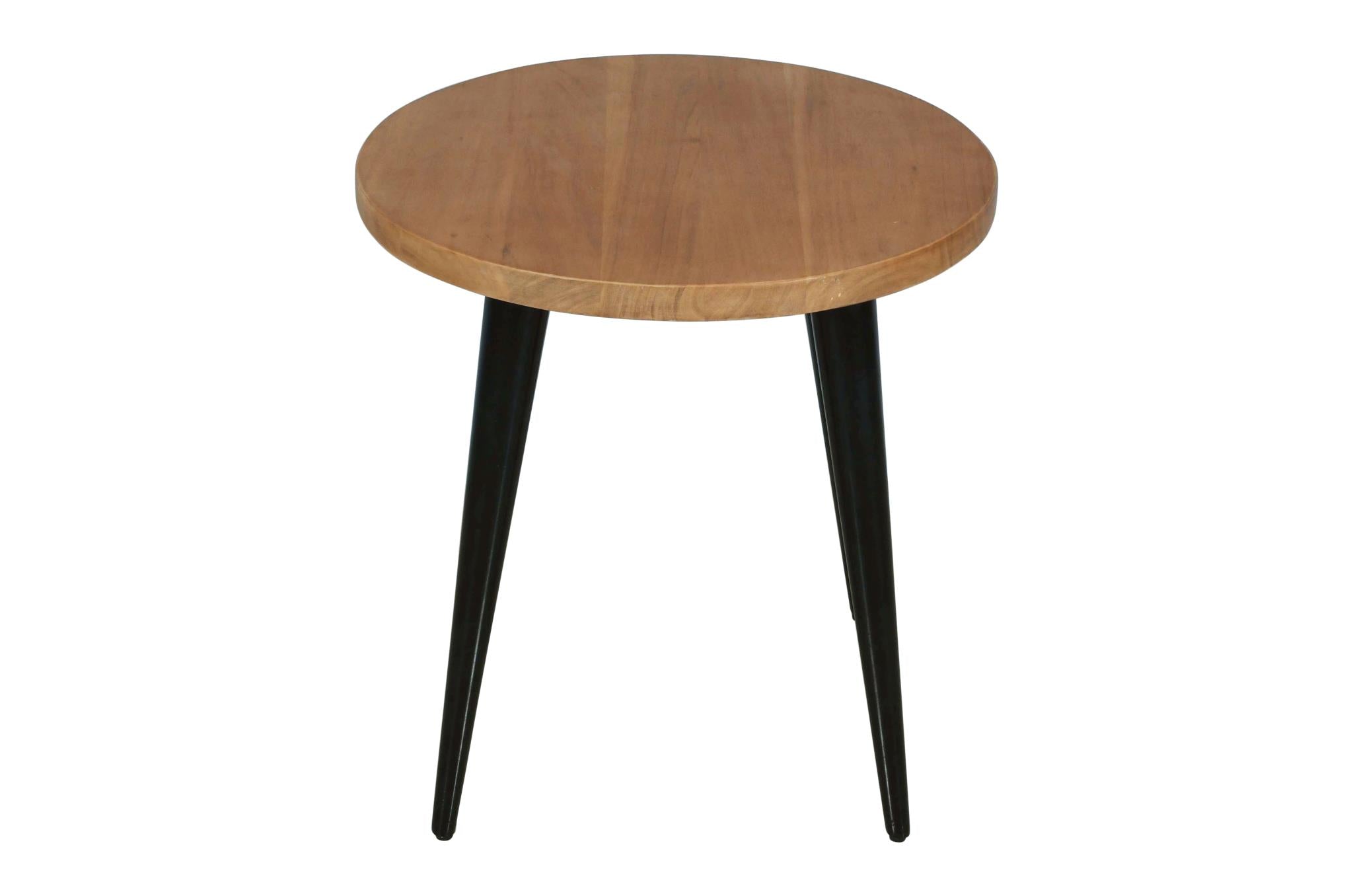 Prelude End Table Round Suede by Homeportonline