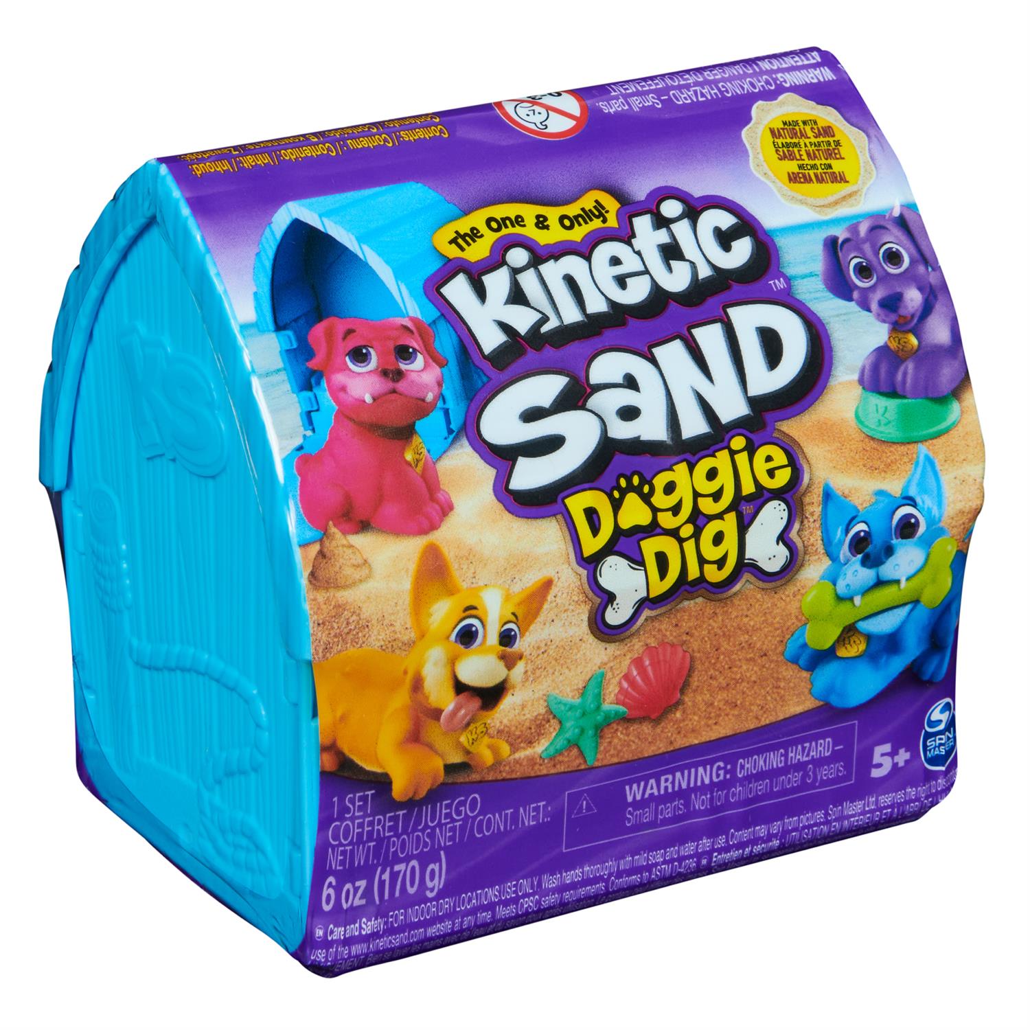 Kinetic Sand Doggie Dig by Homeportonline
