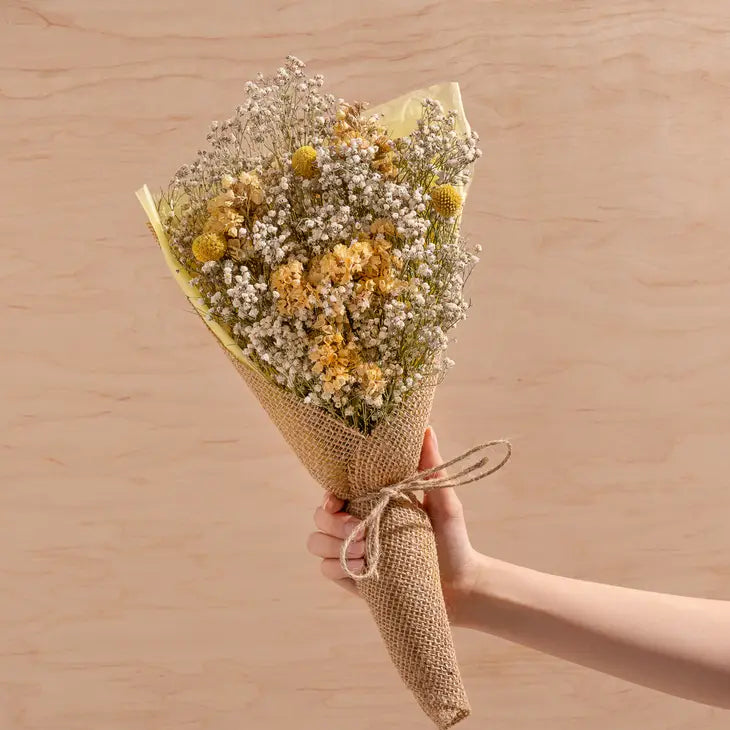 Burlap Forever Flowers Bouquet