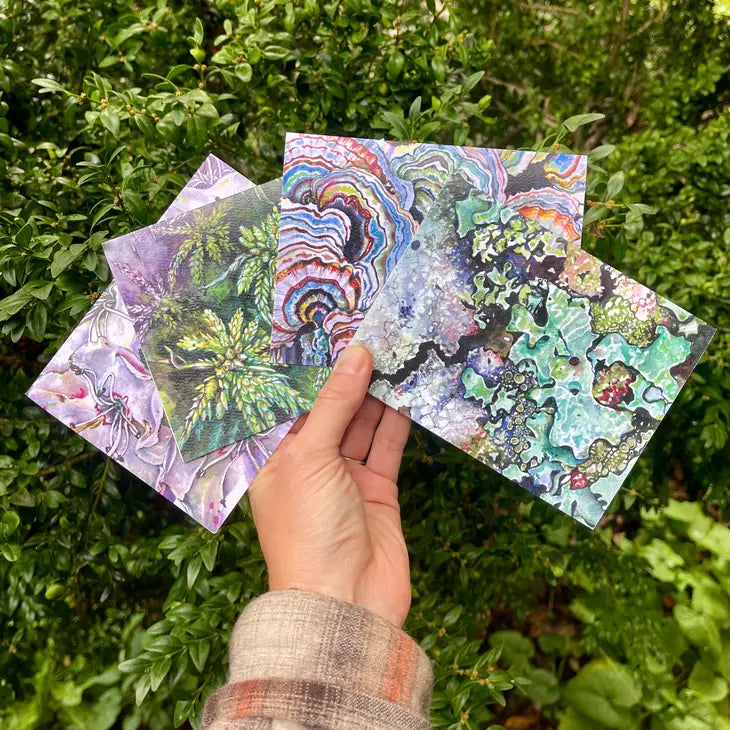 Textures of Nature - Set of 4 Assorted Greeting Cards