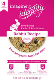Identity Imagine Gently Cooked 95% Rabbit Recipe 14oz