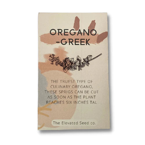 Oregano Garden Seeds by Wild Lark