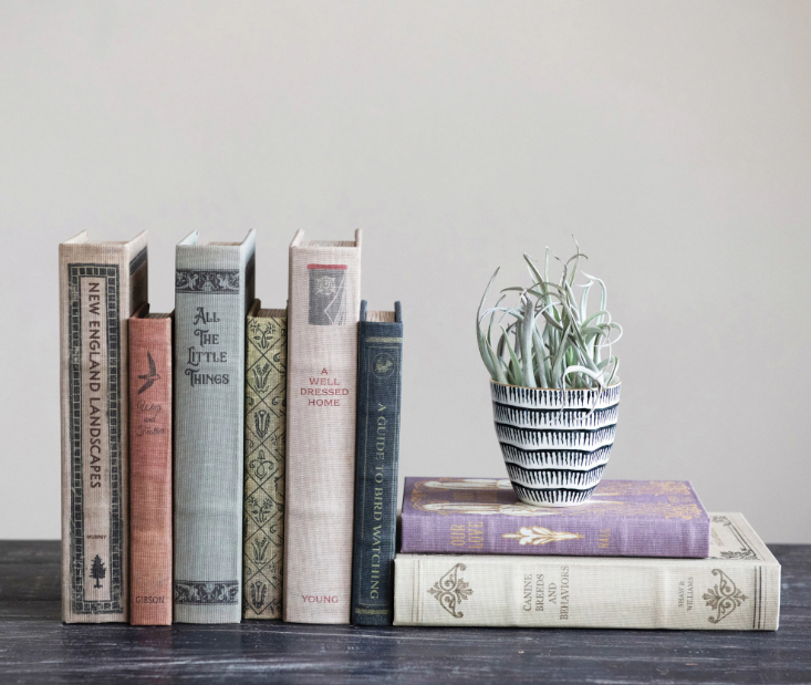 Book Storage Box Large "New England Landscapes" by Homeportonline