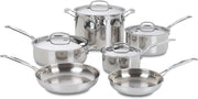 Cookware - Chefs Classic Stainless Steel 10 Piece Set by Homeportonline