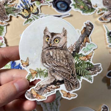 Lucinda Rowe Art Stickers