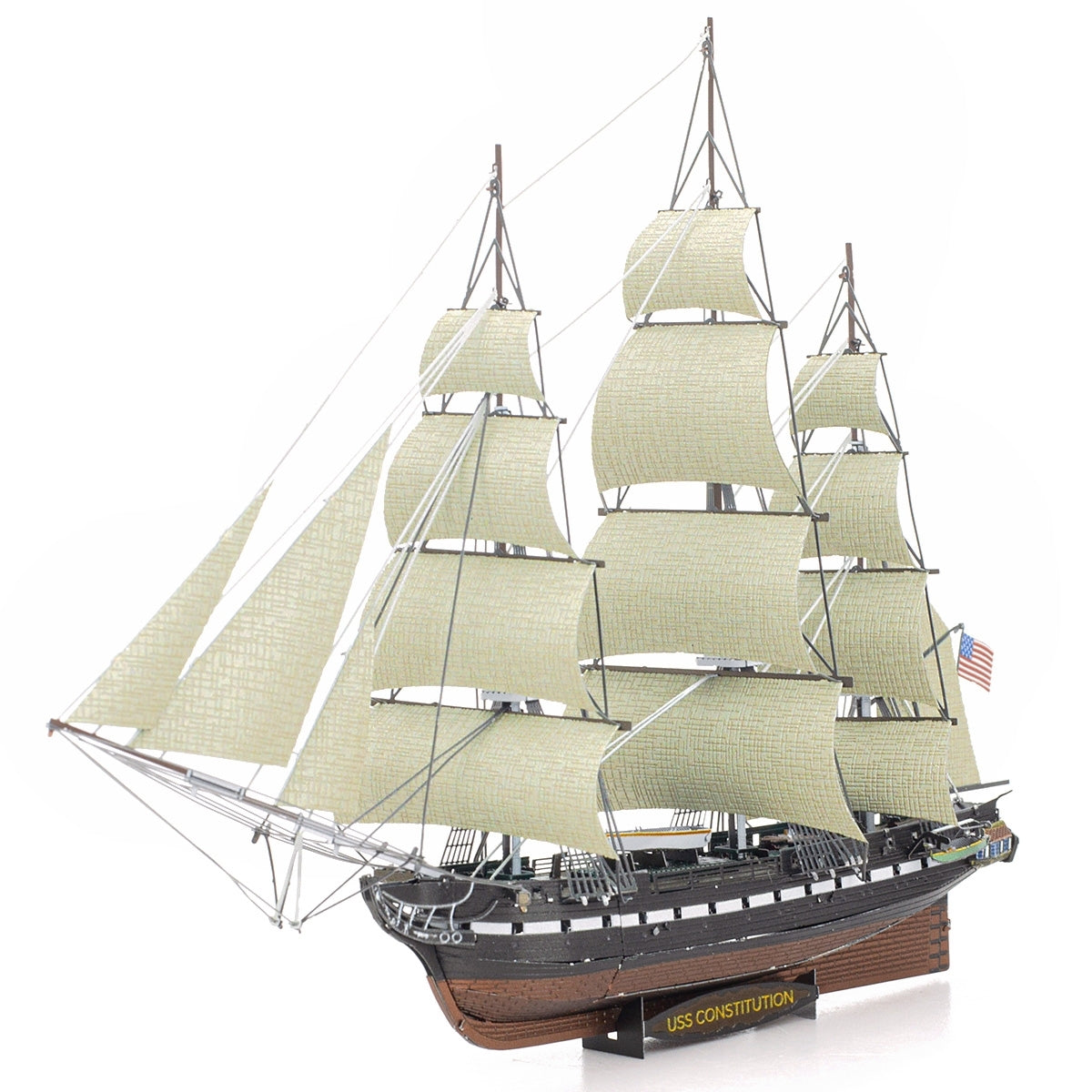 Premium Series Metal Model Kit USS Constitution by Homeportonline