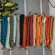 Macrame Wristlet Keychain