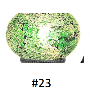 Mosaic Lamp Globe 12" #23 by Homeportonline