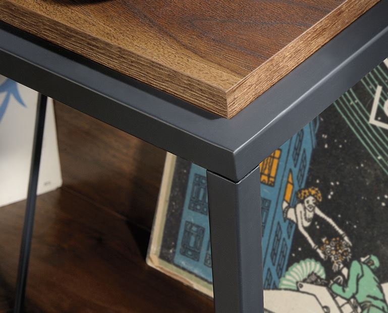 Nova Loft Storage Three Shelf Grand Walnut Finish by Homeportonline