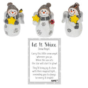Snow Angel Pocket Charm Figurine -