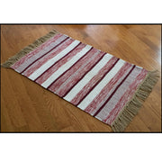 Rug Striped Jutex Rust 3'x5 by Homeportonline