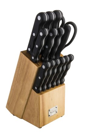 Kitchen Knife - Set 15 Piece Set With Block by Homeportonline