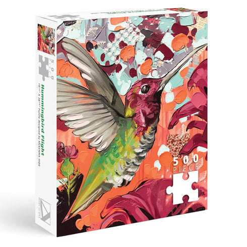 Puzzle 500 Piece Hummingbird Flight by Homeportonline