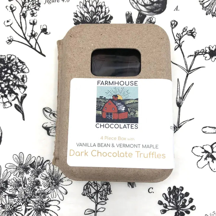 4 Piece Dark Chocolate Truffles
