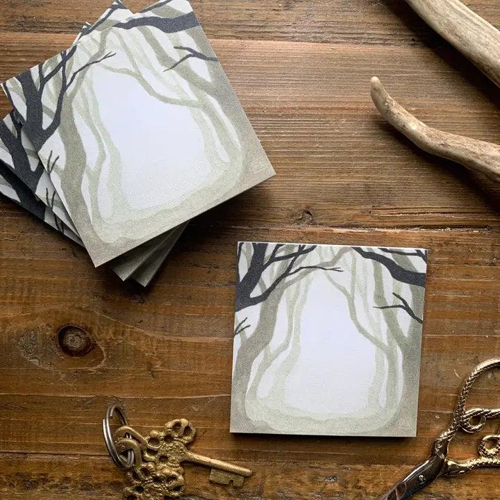 Creeping Moon 3x3 Sticky Notes