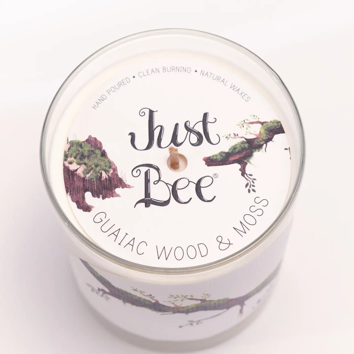 Medium Glass Candle