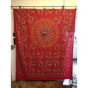 Tapestry Twin Size Celestial Napthol Red by Homeportonline