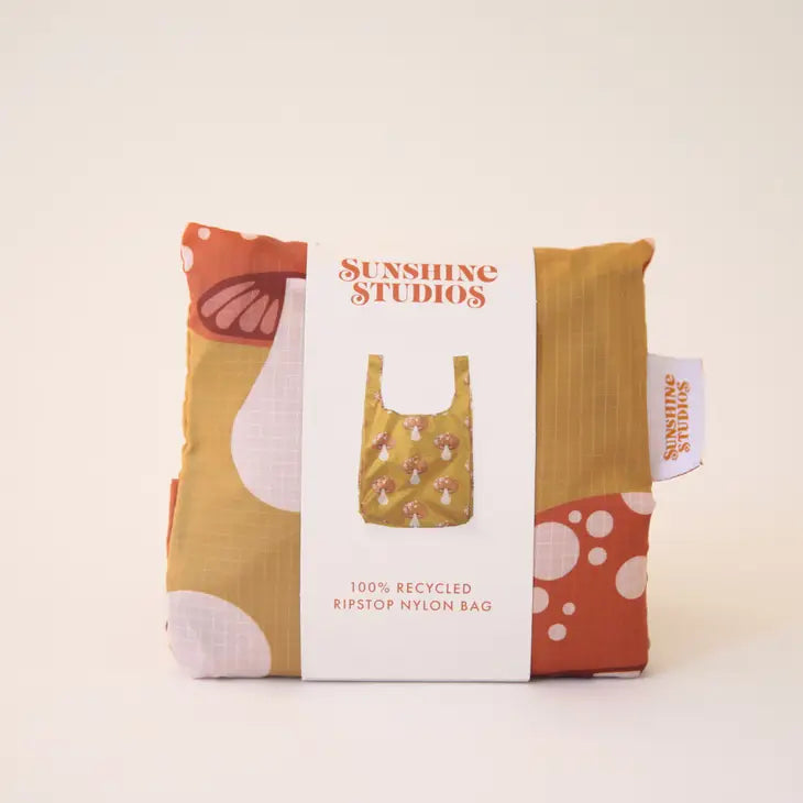 Mushroom Reusable Bag by Wild Lark