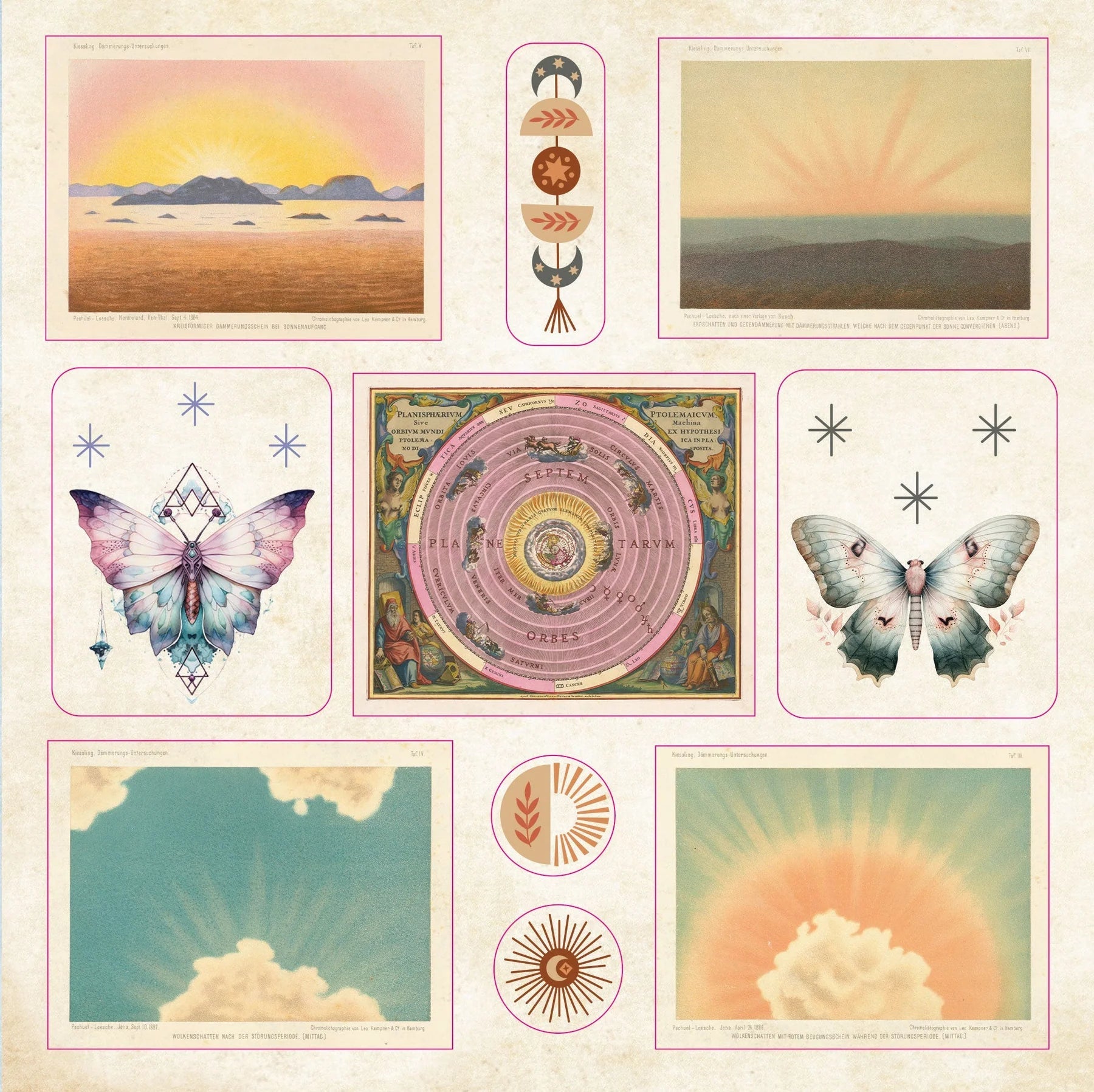 Sticker Book Celestial Wonders by Homeportonline