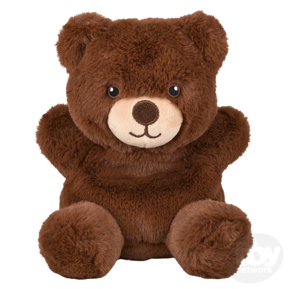 Plush Clutch Crew Bear Brown 7" by Homeportonline