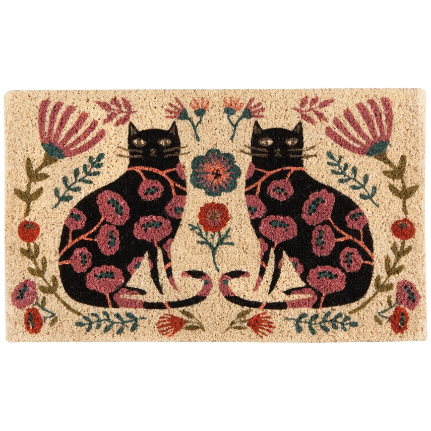 Coir Fiber Printed Doormat