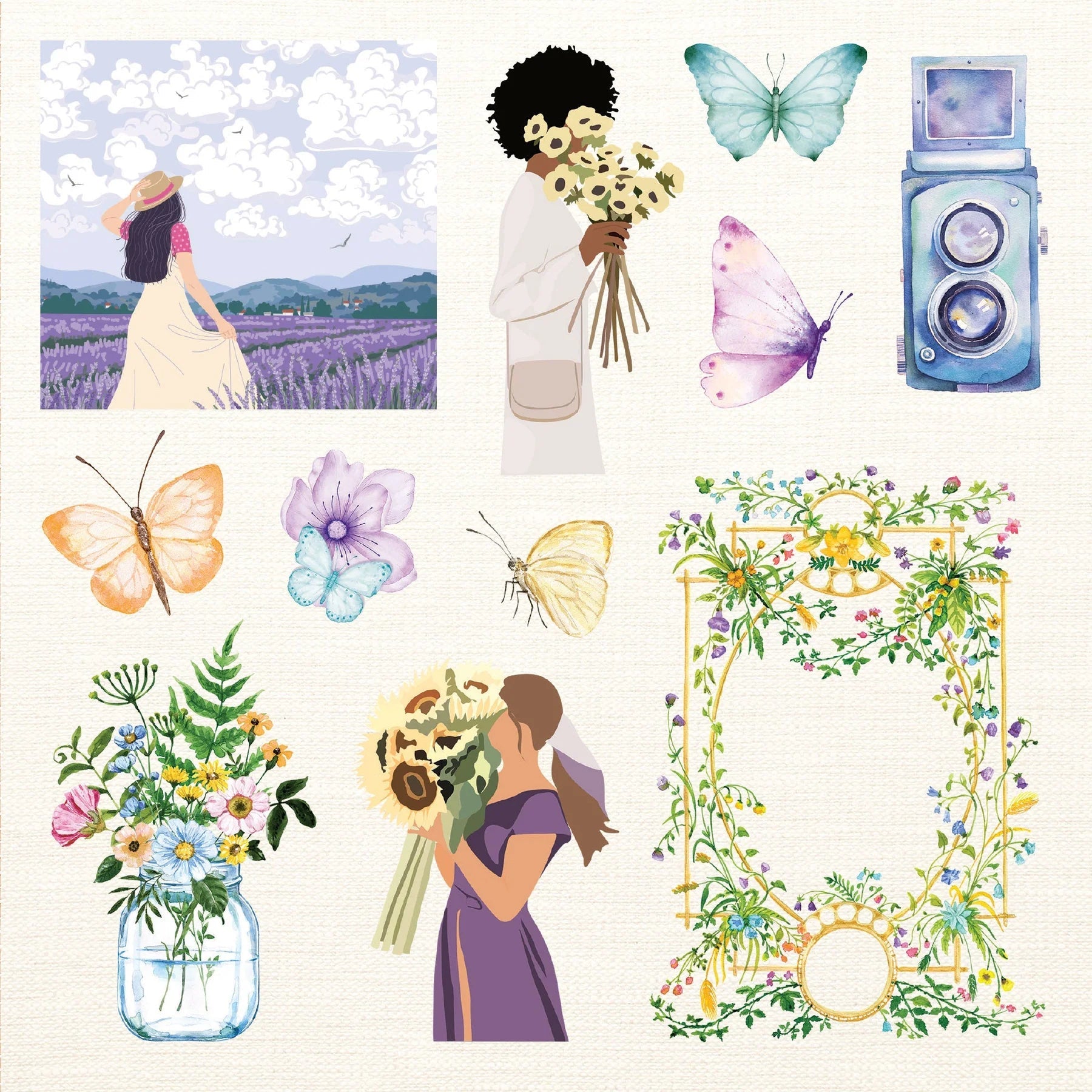 Sticker Book Boho Dreams by Homeportonline