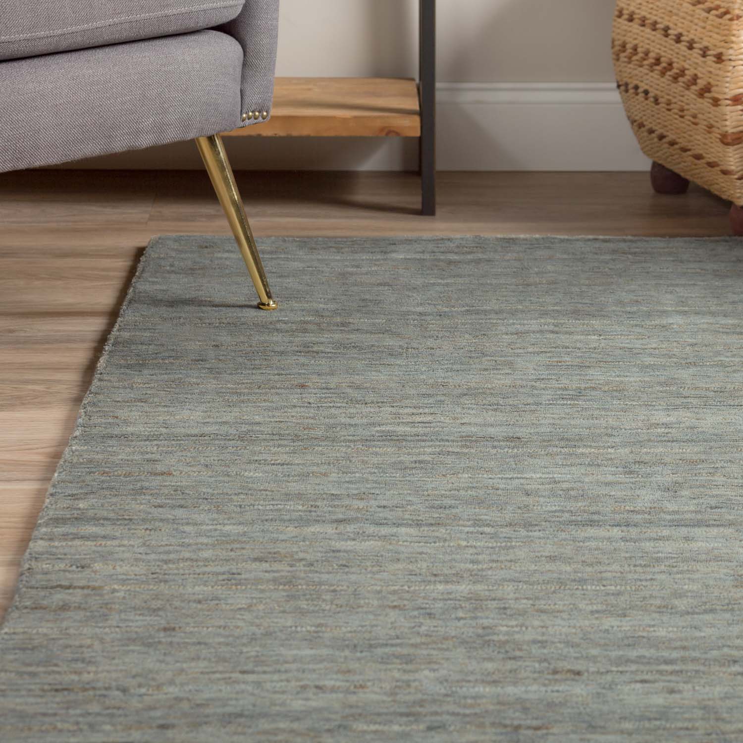 Reya Rug Carbon 5' X 7'6" by Homeportonline
