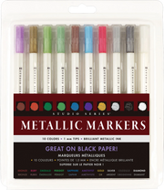 Art Center Markers Metallic 10 Colors by Homeportonline