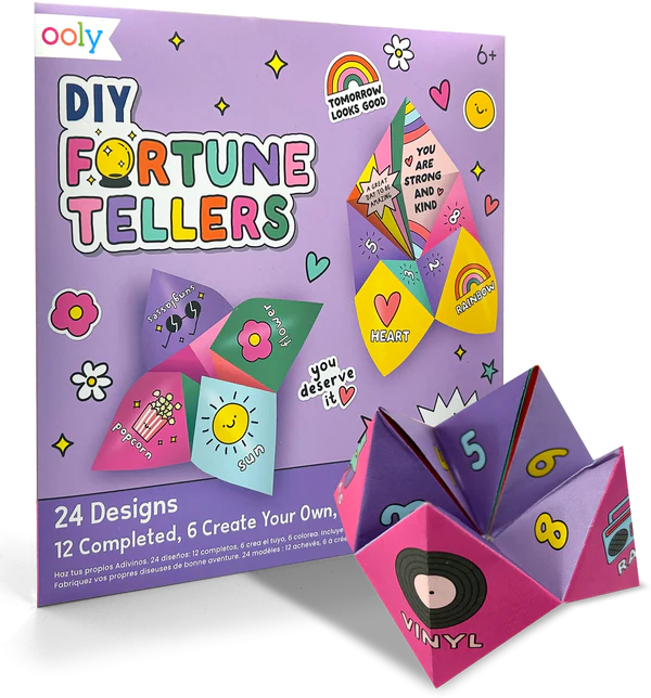 Paper Activity Kit D.I.Y. Fortune Tellers by Homeportonline