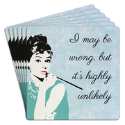 Bar Coaster | Hepburn I may be wrong by Homeportonline
