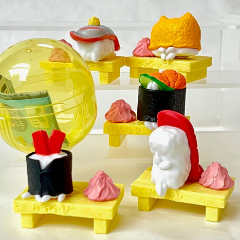 Gashapon Capsule Teen & Up Lounging Sushi Buddies Volume Two (Sold As An Individual Capsule) by Homeportonline