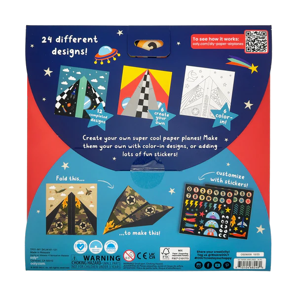 Paper Activity Kit Paper Airplanes by Homeportonline