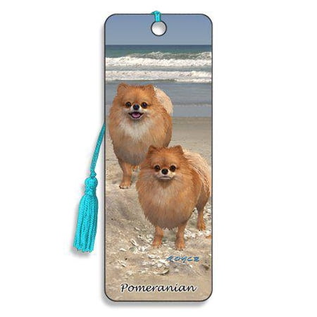 artgame - pomeranian - 3d bookmark