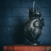 Heart Pillar Candle