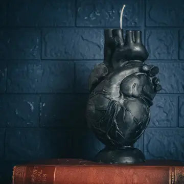 Heart Pillar Candle