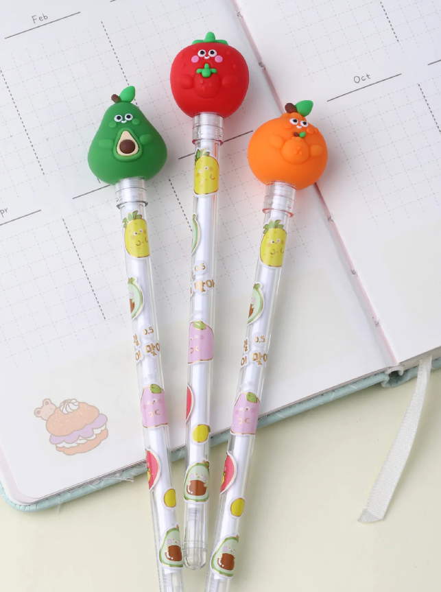 Gel Pen Fruit Buddy (Sold Individually) by Homeportonline