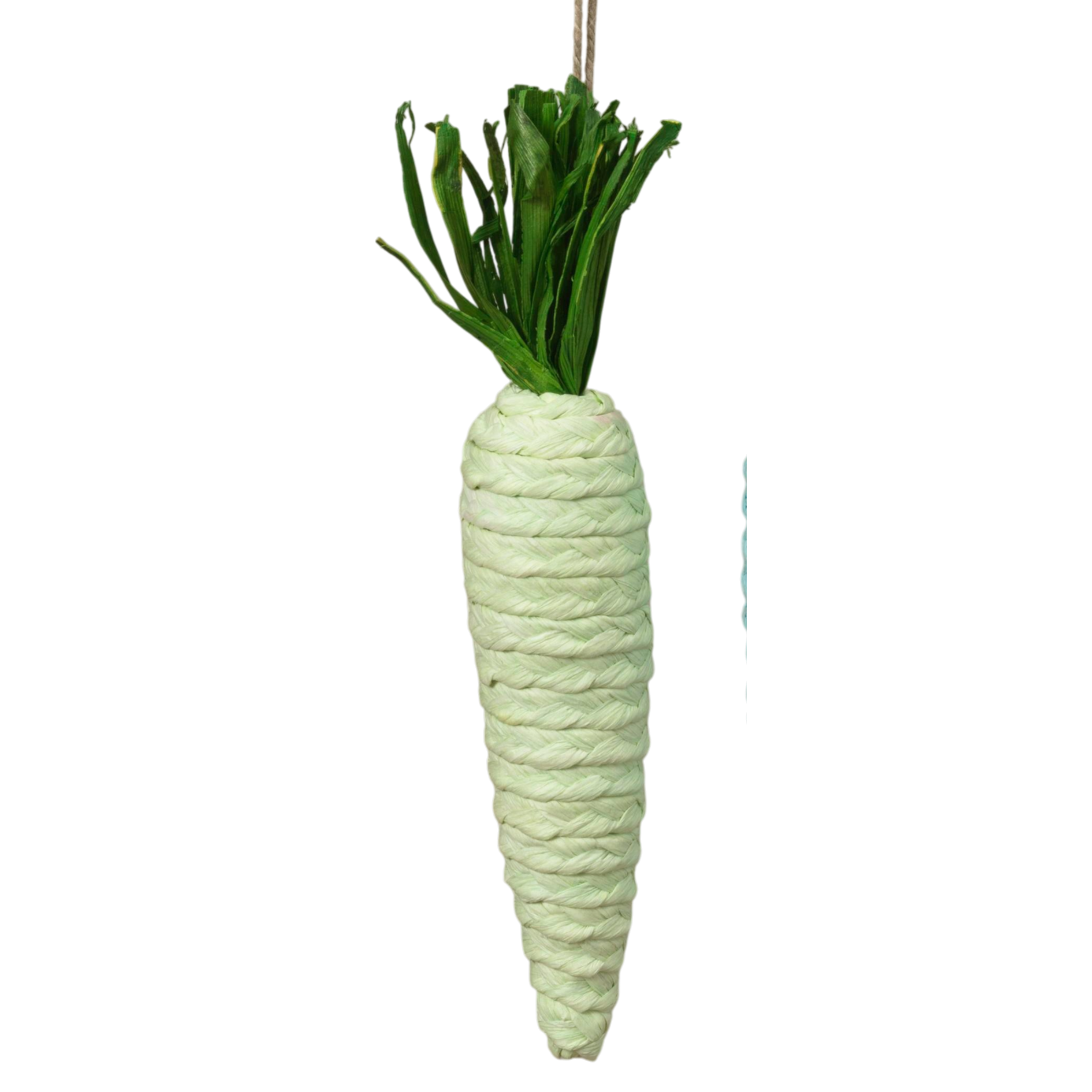 Sisal Rope Carrot Ornament -