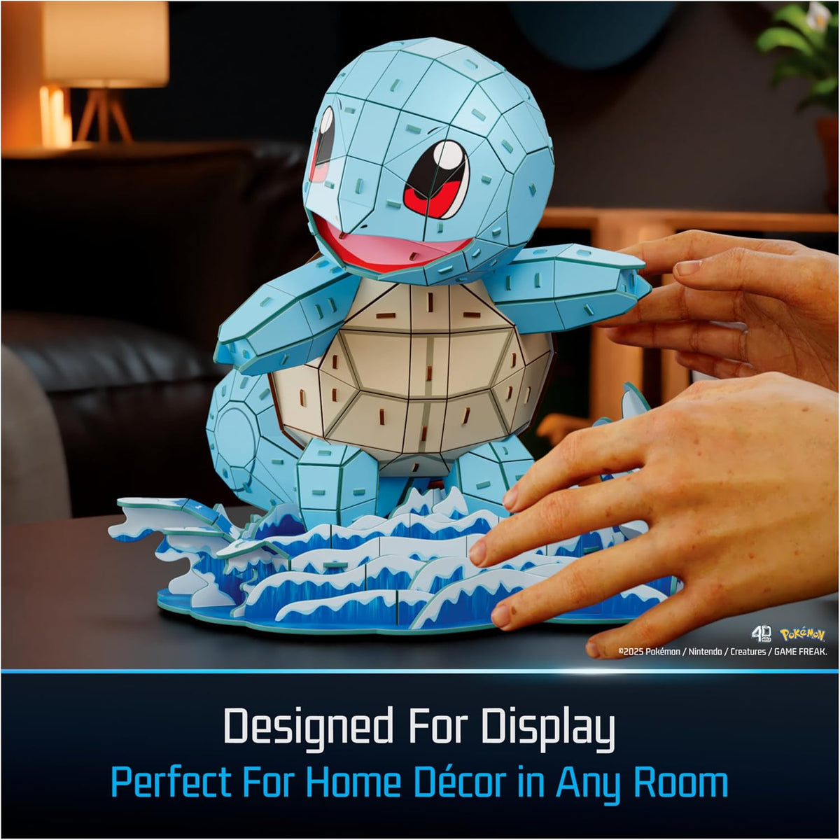 4D Build Pokemon Squirtle 3D Puzzle Model Kit