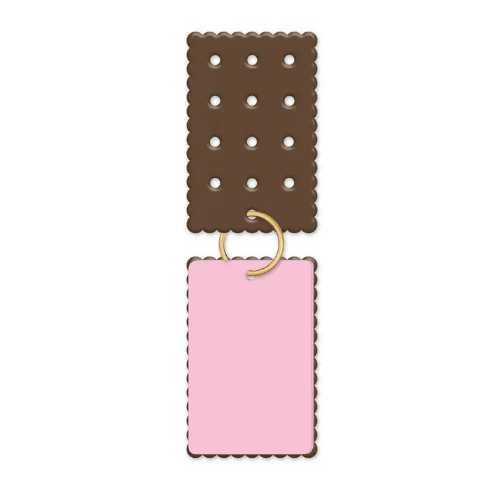 Saturday Sundae Strawberry Mini Ice Cream Sandwich Charm Note Cards