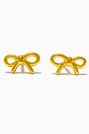 Girls Crew Lil Bow Stud Earrings by Dear Lucy